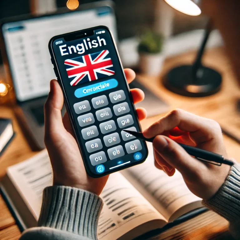 Apprentissage de l’anglais via une application éducative